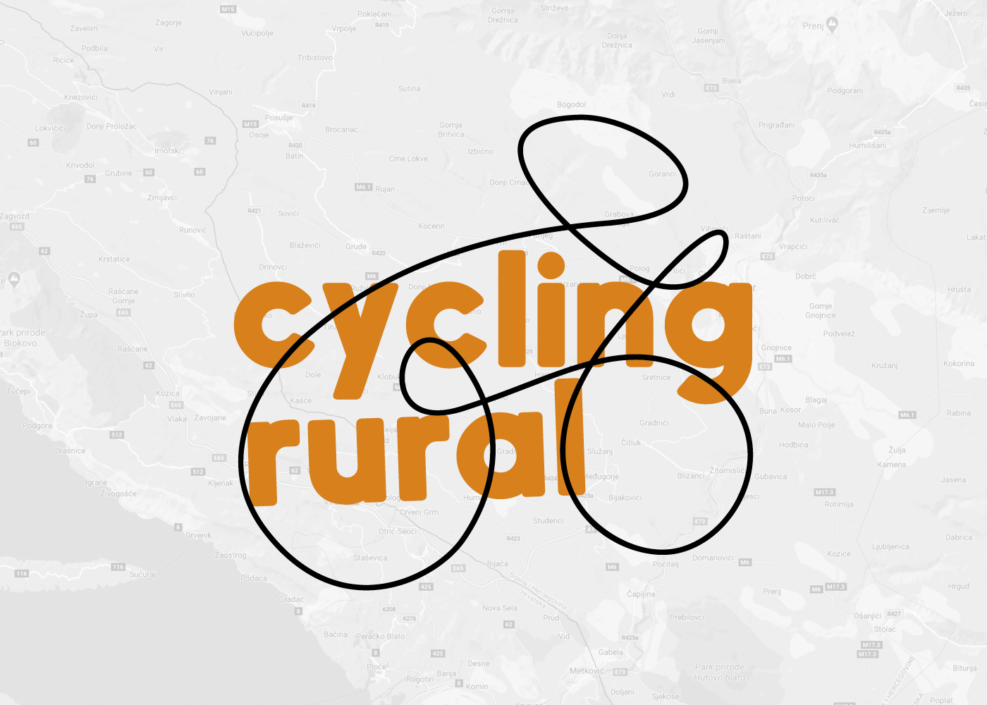 Vizualni identitet "Cycling rural" projekta