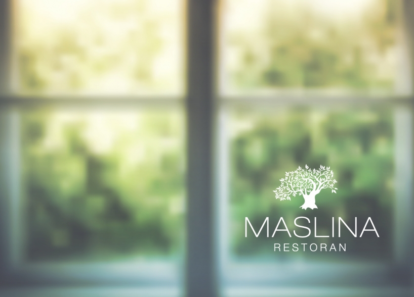 Dizajn logotipa Restoran Maslina 