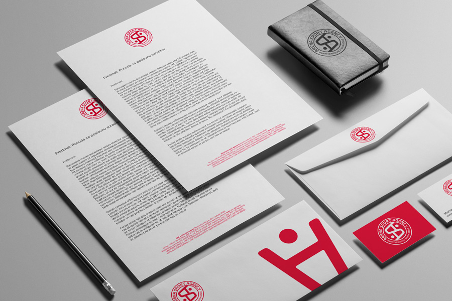 Visual Identity for Arena Sport Agency