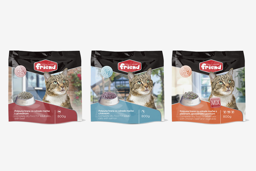 Pet food brand identity