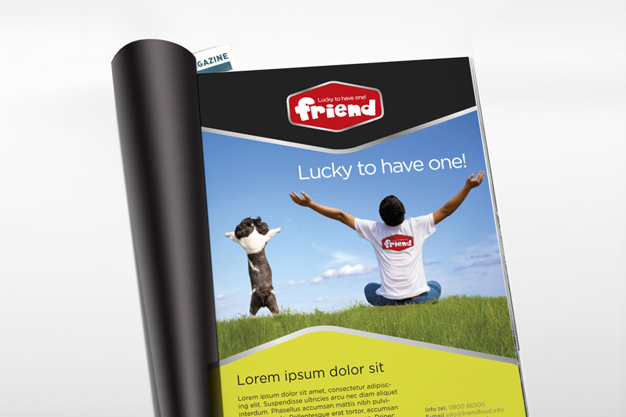 Pet food brand identity