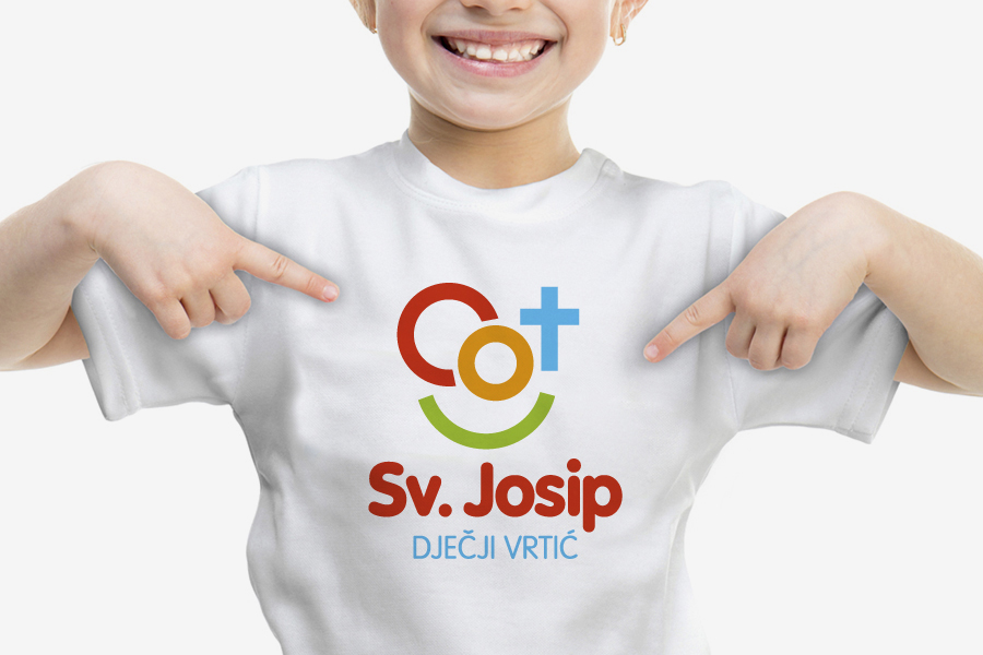 Vizualni identitet dječjeg vrtića Sv. Josip u Mostaru grafički dizajn shift