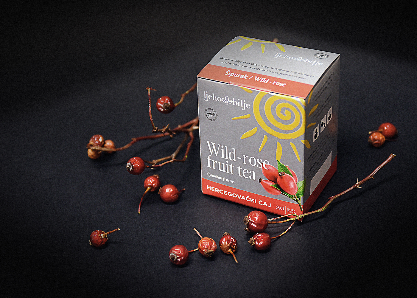 Vizualni identitet kolekcije “filter” čajeva