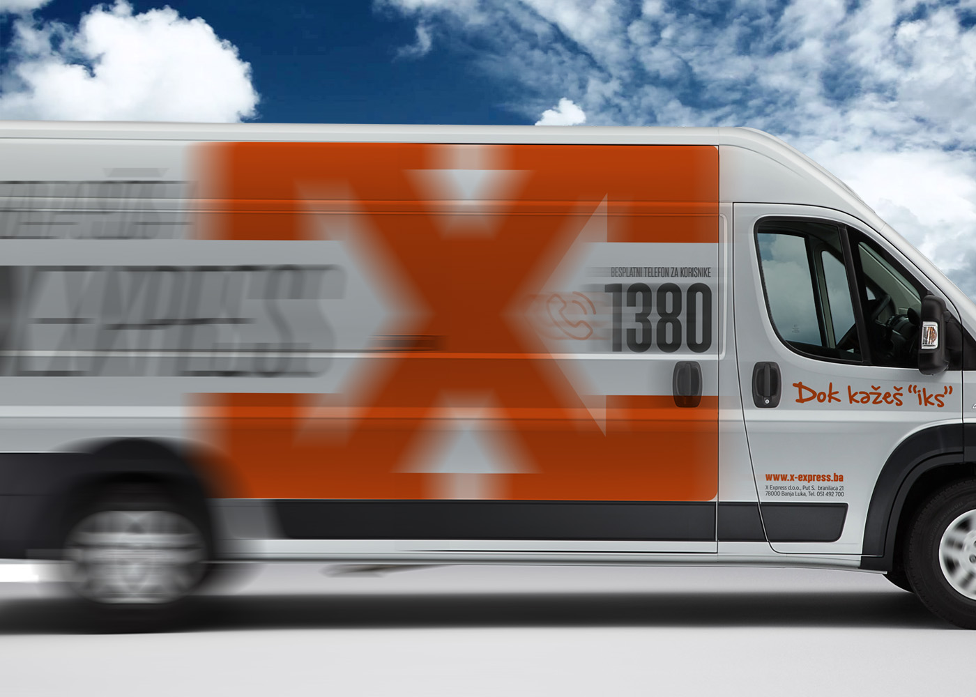 Visual Identity of Express Delivery Company