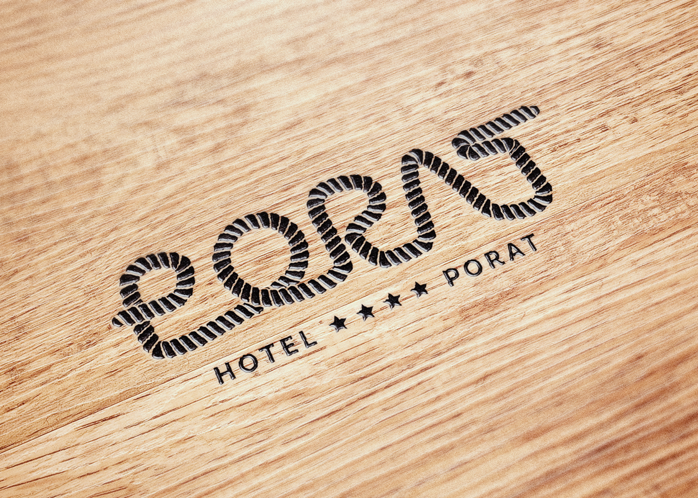 Visual identity of Hotel Porat