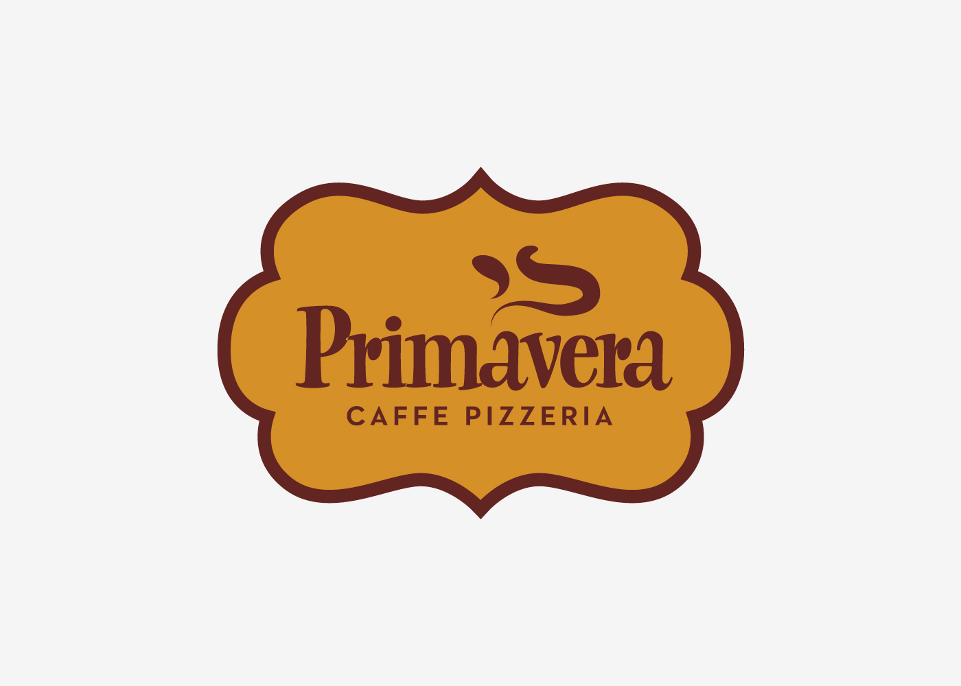 Vizualni identitet pizzerije Primavera