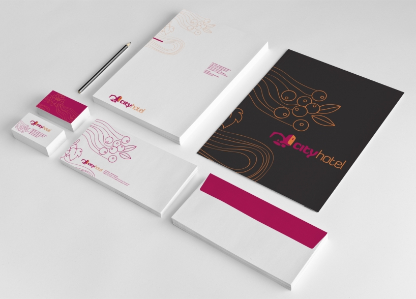 City Hotel Mostar Visual Identity 