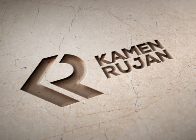 The visual identity of the Kamen Rujan brand